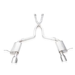Stainless Works 18-19 Dodge Durango 6.4L Redline Catback Exhaust w/ Polished Tips - Image 3