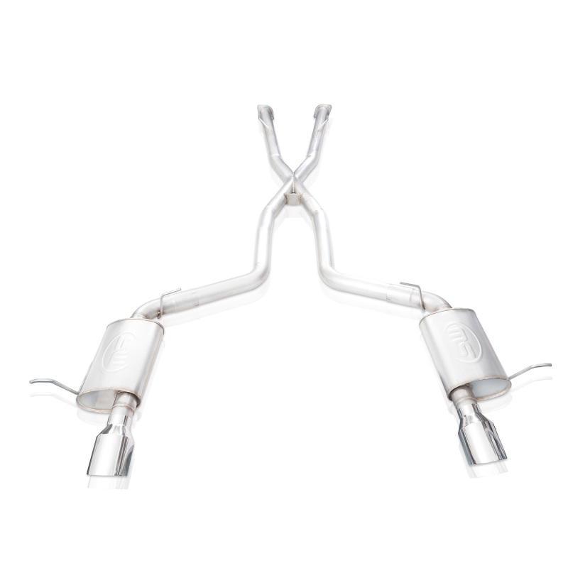 Stainless Works 18-19 Dodge Durango 6.4L Redline Catback Exhaust w/ Polished Tips - Image 3
