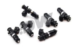 Alternative view of DeatschWerks 07-14 Nissan GTR VR38DETT Bosch EV14 1200cc Injectors (Set of 6)