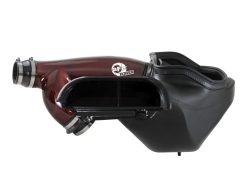 aFe 17-24 Ford F-150 Track Series Red Kevlar Carbon Fiber C/A Intake System w/Black Pro 5R Filter - Image 4