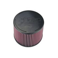 Alternative view of Injen Oiled Air Filter 8.7x3.9in Oval ID / 10.4x 5.6in OD / 3.10in Height / 10.1x4.7 Top