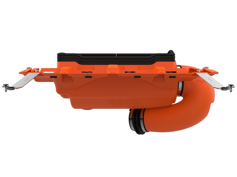 aFe 21-23 RAM 1500 TRX V8-6.2L SC Magnum FORCE Stage2 Orange Edition Cold Air Intake System w/Pro 5R - Image 4