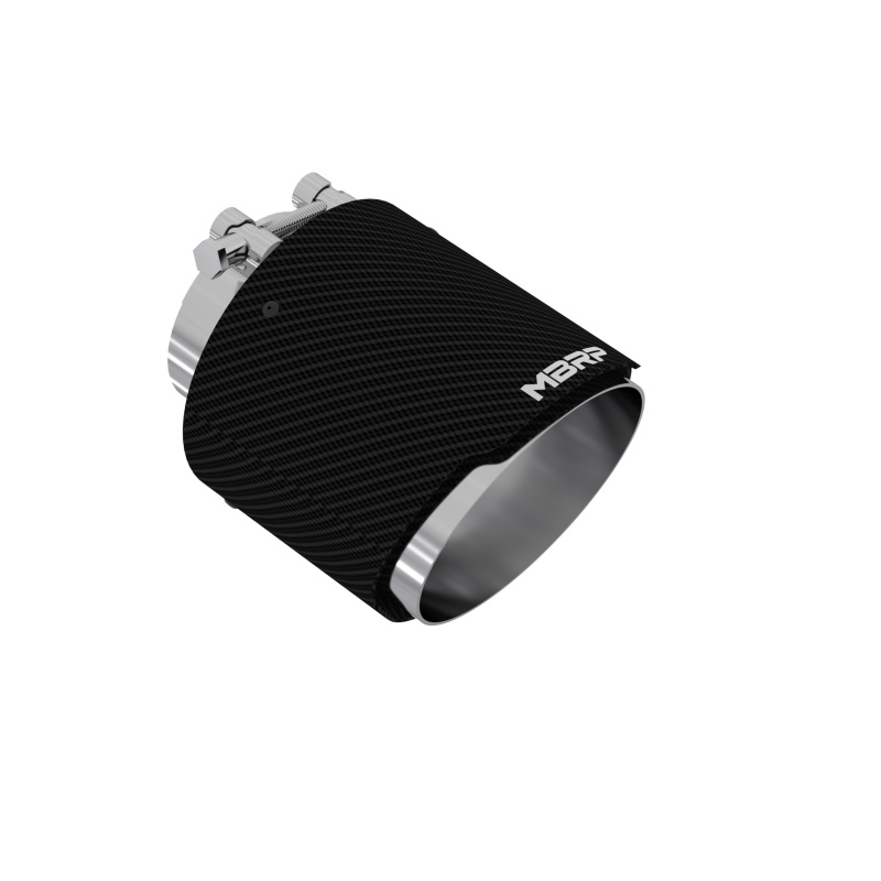 MBRP Universal Carbon Fiber Tip, 3in. ID./5in. OD./ 6.13in L. Angle Cut Dual Wall - Image 3