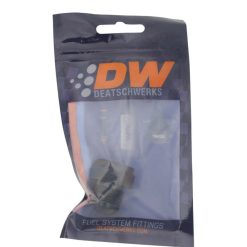 Alternative view of DeatschWerks 8AN Female Flare to 10AN Male Flare Expander - Anodized Matte Black