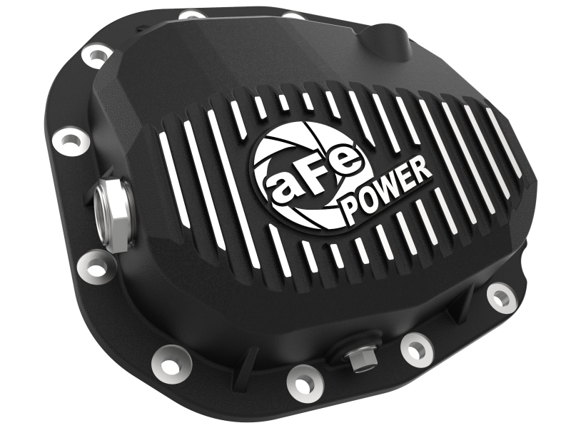 aFe Pro Series Rear Differential Cover Black w/ Fins 15-19 Ford F-150 (w/ Super 8.8 Rear Axles) - Image 3