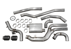 MBRP 2020+ Toyota Supra 3.0L 3in Catback Dual Rear Carbon Fiber Tips - T304 - Image 10
