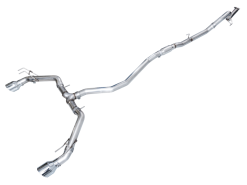 AWE Tuning 22+ Honda Civic Si/Acura Integra Track Edition Catback Exhaust - Dual Chrome Silver Tips