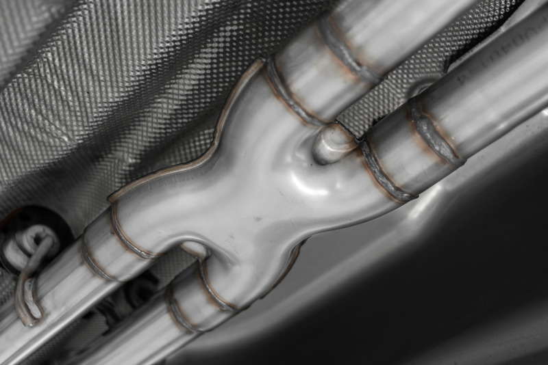 MBRP 20-21 Ford Explorer ST 3.0L Ecoboost SS 2.5in Dual Rear Exit w/ Carbon Fiber Quad Tips - T304 - Image 5