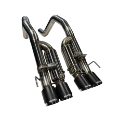 Kooks 09-13 Chevrolet Corvette Z06/ZR1 3in. Valved Axle-Back Exhaust w/ SS Tips - Image 3