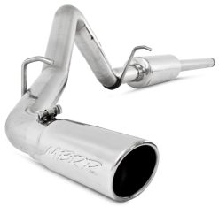 MBRP 14 Chevy/GMC 1500 Silverado/Sierra 4.3L V6/5.3L V8 Single Side Exit T409 3in Cat Back Exhaust - Image 3