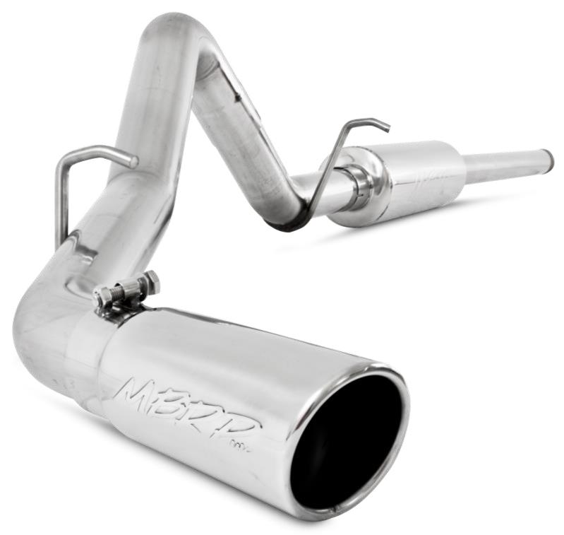 MBRP 14 Chevy/GMC 1500 Silverado/Sierra 4.3L V6/5.3L V8 Single Side Exit T409 3in Cat Back Exhaust - Image 3