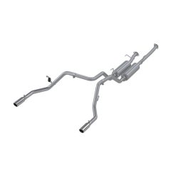 MBRP 2009-2010 Toyota Tundra 5.7L EC-Std. & SB/CC-SB Cat Back Dual Split Rear - Image 2