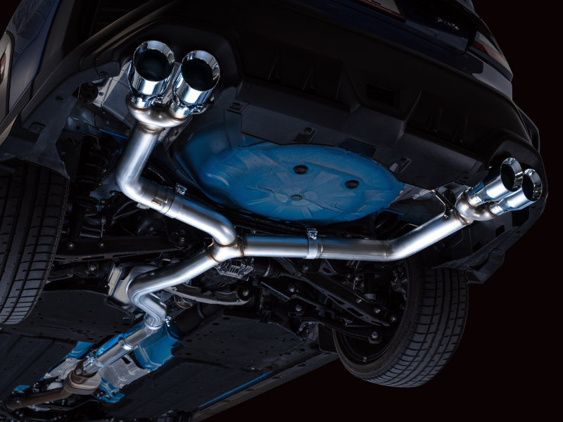 AWE Tuning 2022+ VB Subaru WRX Track Edition Exhaust - Chrome Silver Tips - Image 12