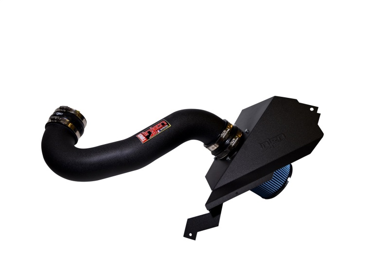 Injen 14-20 Dodge Durango R/T 5.7L V8 Wrinkle Black Power-Flow Air Intake System - Image 4