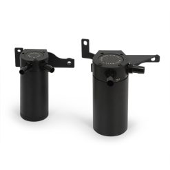 Mishimoto 11-14 Ford F-150 EcoBoost 3.5L Baffled Oil Catch Can Kit - Black - Image 4