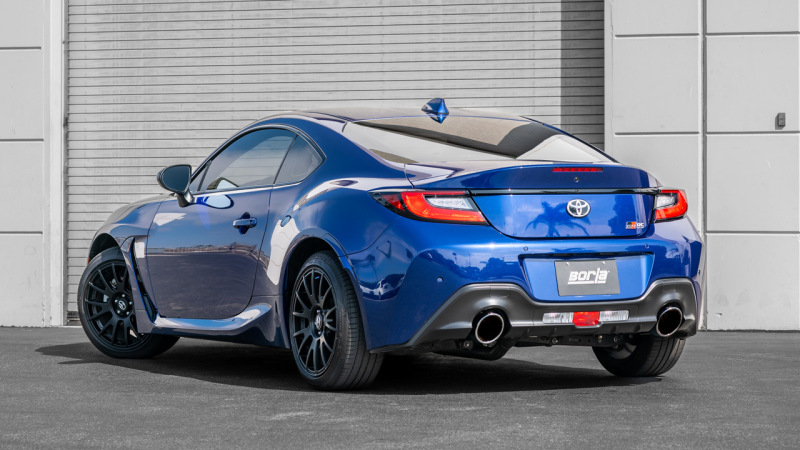 Borla 22-23 Subaru BRZ/Toyota GR86 2.4L RWD AT/MT S-Type Catback Exhaust - Polished Tips - Image 3