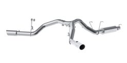 MBRP 14-16 Ram 2500 6.4L 4in 409 SS Dual Side Split Outlet Cat Back Exhaust - Image 3