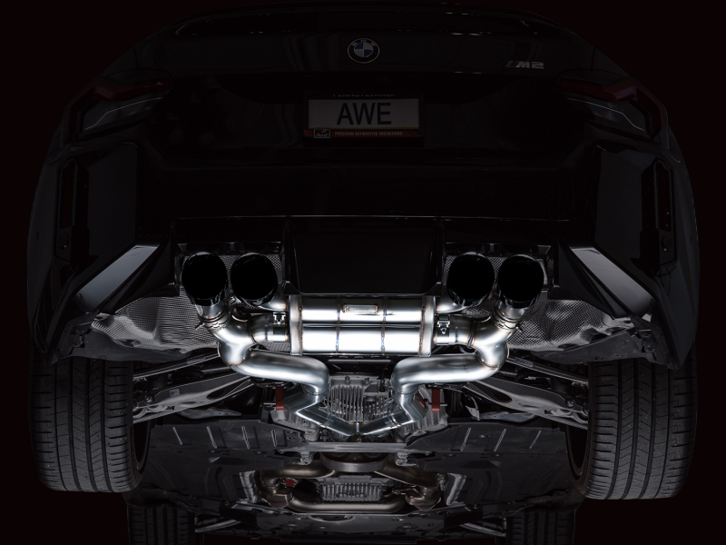 AWE Tuning 23-24 BMW G87 M2 SwitchPath Edition Exhaust - Diamond Black Tips - Image 13