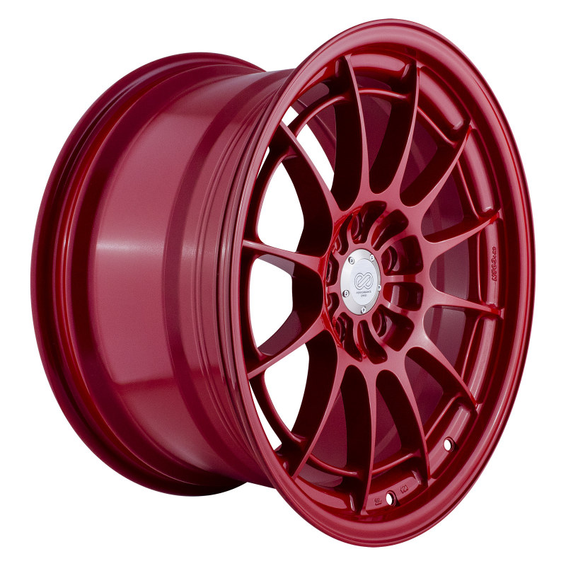 Enkei NT03+M 18x9.5 5x114.3 40mm Offset 72.6mm Bore - Competition Red Wheel - Image 2