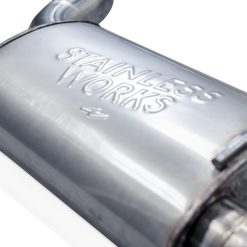 Stainless Works 2024 Mustang GT Catback Dual Tips Legend Sound H-Pipe Factory Connect Exhaust - Image 4
