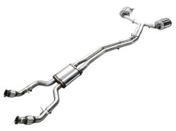 AWE Audi 2019-2023 C8 A6/A7 3.0T Touring Edition Cat-back Exhaust- Turn Downs - Image 10
