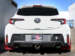 aFe 23-24 Toyota GR Corolla L3 1.6L (t) Gemini XV 3in to 2-1/2in Cat Back Exhaust w/ Polished Tips - Image 5