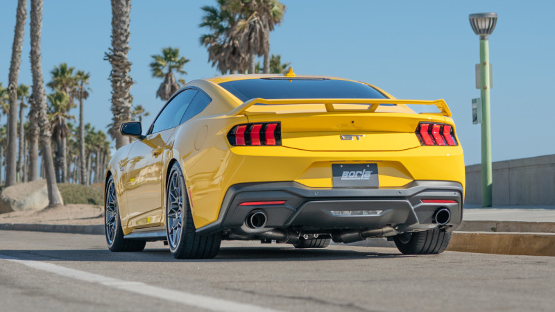 Borla 2024 Ford Mustang GT 5.0L V8 w/o Active Exhaust S-Type Axle-Back Exhaust System - Black Chrome - Image 3