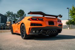 Corsa 2023 Chevrolet Corvette C8 Z06 3in Valved Cat-Back Exhaust Muffler Delete Track System w/o Tip - Image 5