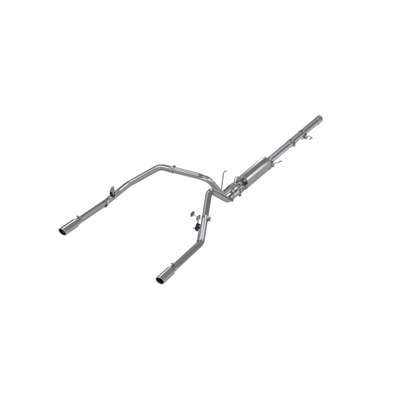 MBRP 2006-2008 Dodge Ram Hemi 1500 5.7L SC/CC-SB Cat Back Dual Split Rear - Image 2