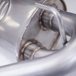 Stainless Works 2018+ Jeep Wrangler JL 304SS Factory Connect 2.5in Cat Back Exhaust System - Image 11