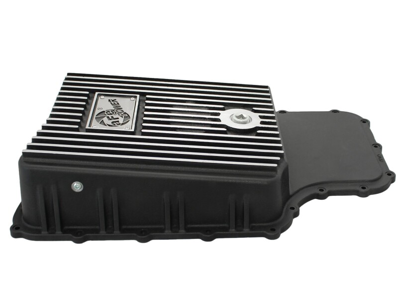 aFe Power Transmission Pan Black Machined 11-14 Ford 6R140 Trucks V8 6.7L (td) - Image 3
