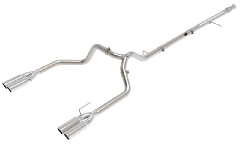 aFe Vulcan Series 3in 304SS DPF-Back 20-21 GM Trucks L6-3.0L (td) LM2 - Dual Polished Tip - Image 2