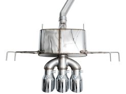 AWE Tuning 2023 Honda Civic Type R FL5 Touring Edition Exhaust w/ Triple Chrome Silver Tips - Image 28