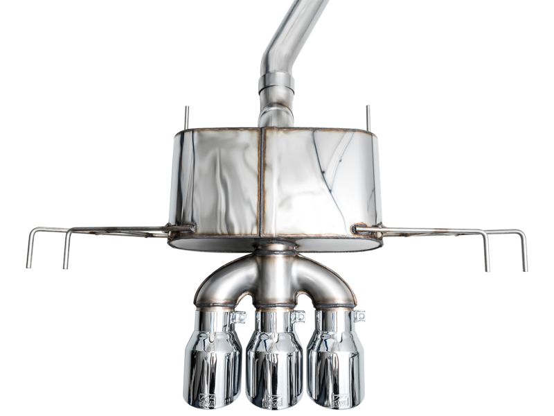 AWE Tuning 2023 Honda Civic Type R FL5 Touring Edition Exhaust w/ Triple Chrome Silver Tips - Image 28