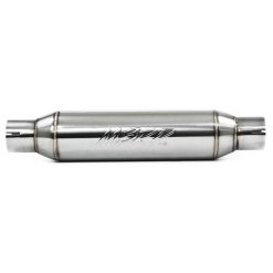 MBRP Universal Resonator 2.5in inlet/outlet 16in body 20in overall T304 - Image 4