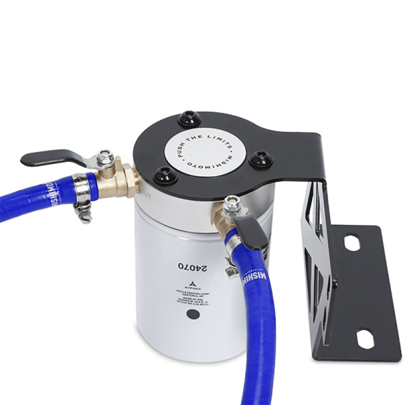 Mishimoto 08-10 Ford 6.4L Powerstroke Coolant Filtration Kit - Blue - Image 8