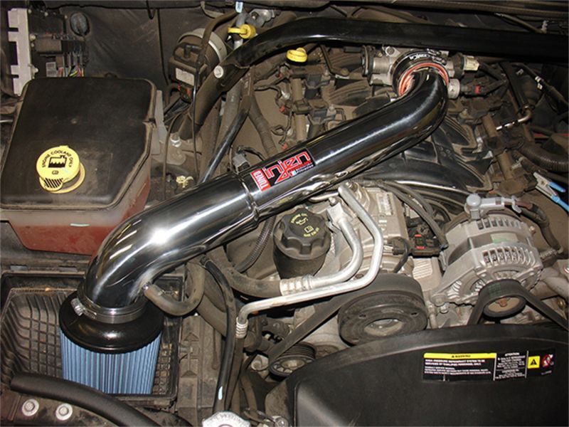 Injen 05-07 Jeep Grand Cherokee WK 4.7L V8 Polished Tuned Air Intake w/ MR Tech - Image 2