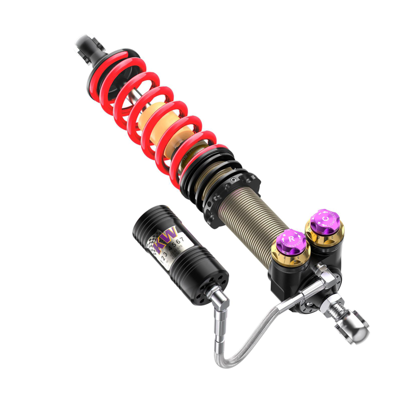 KW 04-05 Porsche Carrera GT Special Edition V5 Coilover Kit W/ Red & Blue Springs - Image 8
