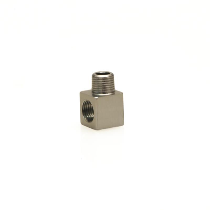 Turbosmart 1/8in NPT Male - 1/8in NPT Female 90 Degree Fitting - Image 2