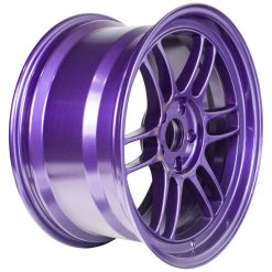Alternative view of Enkei RPF1 18x9.5 5x114.3 38mm Offset 73mm Center Bore Purple Wheel (Min Order Quantity 40)