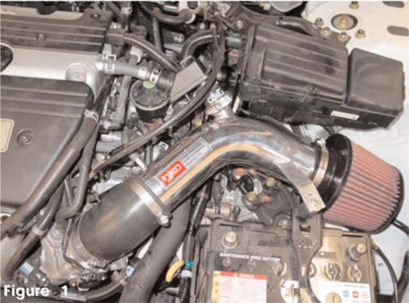 Injen 03-04 Accord 4 Cyl. LEV Motor Only Polished Short Ram Intake - Image 6
