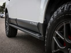 aFe POWER 10-14 Subaru Outback H4 2.5L / H6 3.6L Terra Guard Trail Steps - Black - Image 3