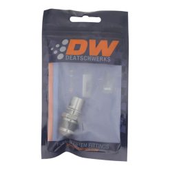 Alternative view of DeatschWerks 8AN Male Flare to Toyota Module Quick Connect - Anodized DW Titanium