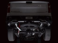 AWE 4th Gen GM 1500 6.2L Catback Split Rear Exit (w/ Bumper Cutouts) - OE Tips - Image 7