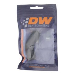 Alternative view of DeatschWerks 3/8in Female EFI Quick Connect to 3/8in Female EFI Quick Connect - Anodized Matte Black