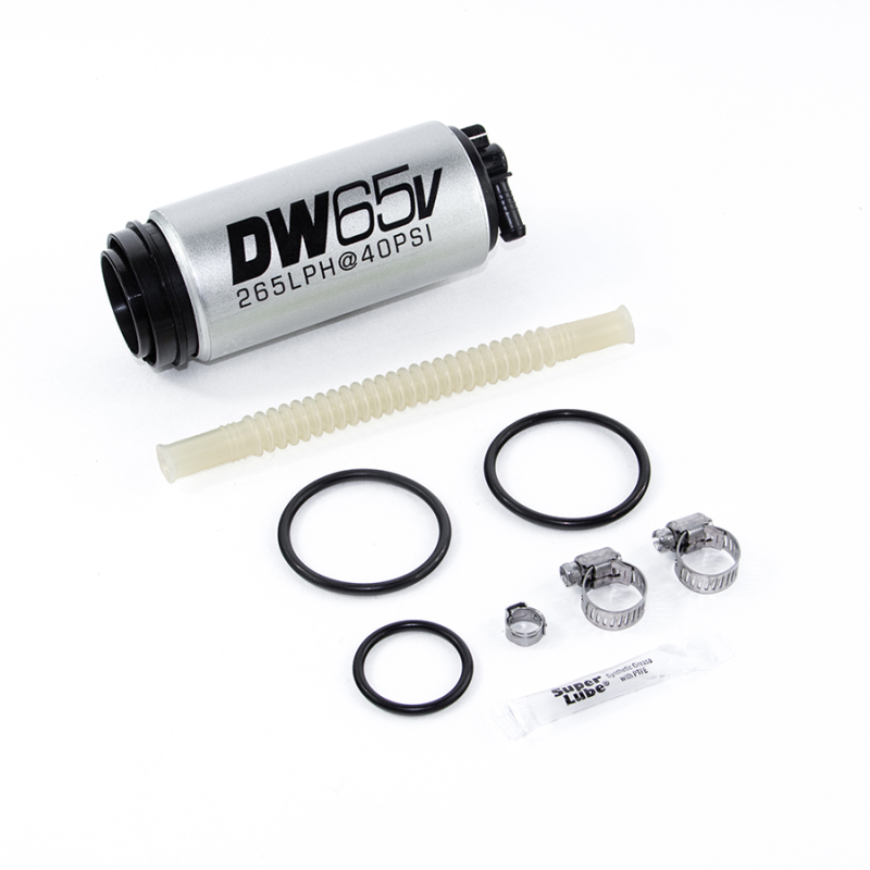 DeatschWerks DW65v Series 265 LPH Compact In-Tank Fuel Pump w/ VW/Audi 1.8T / 3.2 VR6 AWD Set Up Kit - Image 4