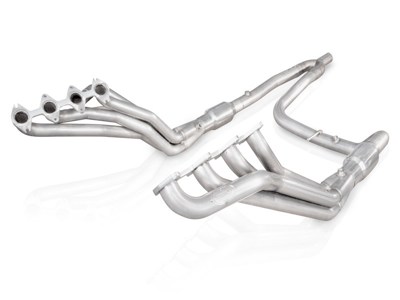 Stainless Works 2004-08 F150 5.4L Headers 1-3/4in Primaries 2-1/2in High-Flow Cats Y-Pipe - Image 2