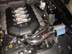 Injen 11 Ford Mustang GT V8 5.0L Power-Flow Polished Short Ram Air Intake w/ MR Tech & Heat Shield - Image 5