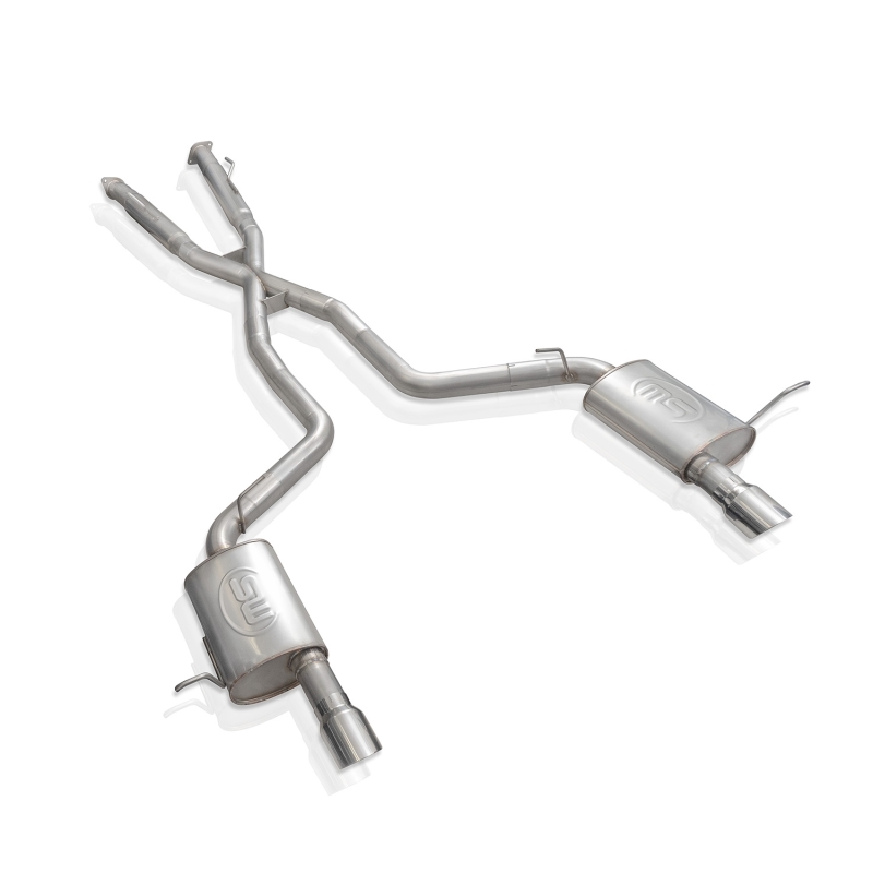 Stainless Works 11-20 Dodge Durango 5.7L 3in Legend Catback w/4in Polished Tips - Image 2