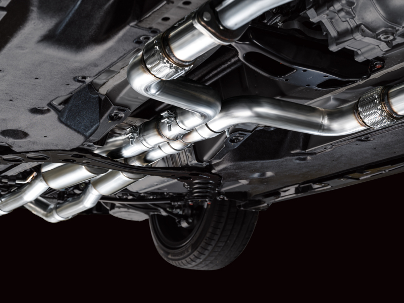 AWE 2023 Nissan Z RZ34 RWD Touring Edition Catback Exhaust System w/ Chrome Silver Tips - Image 4